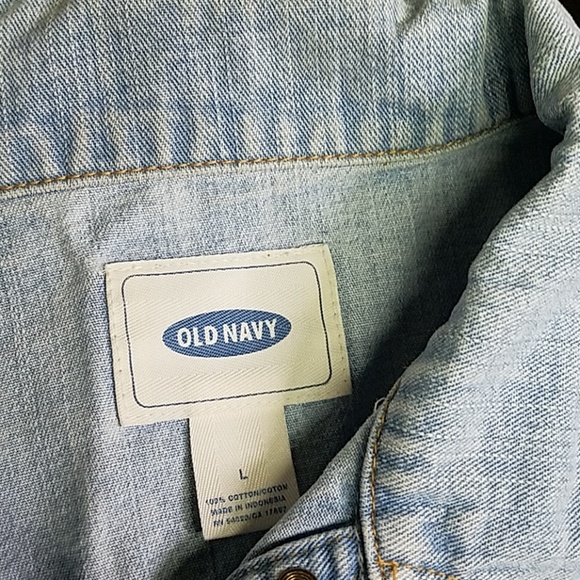 Womens jean jacket size large - Picture 2 of 3